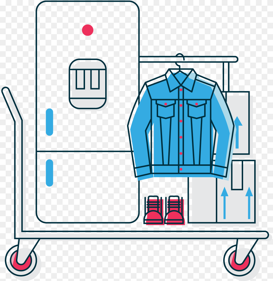Personal Self Storage Graphic With Typical Personal, Clothing, Long Sleeve, Sleeve, Architecture Free Png Download