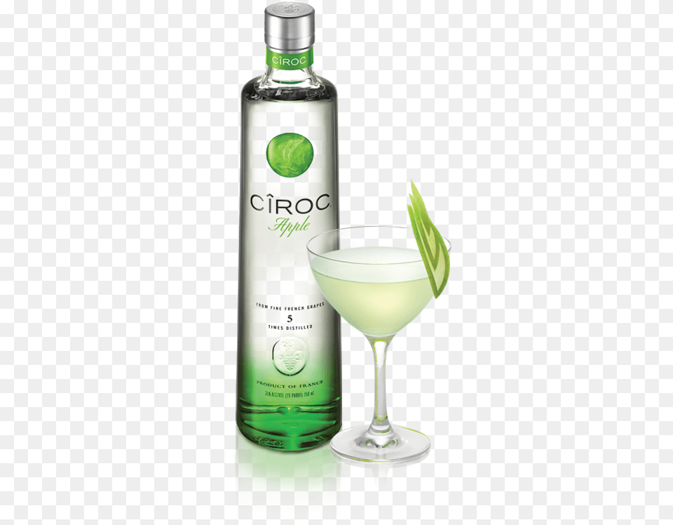 Personalised Ciroc Apple Vodka Solution, Alcohol, Beverage, Gin, Liquor Free Transparent Png