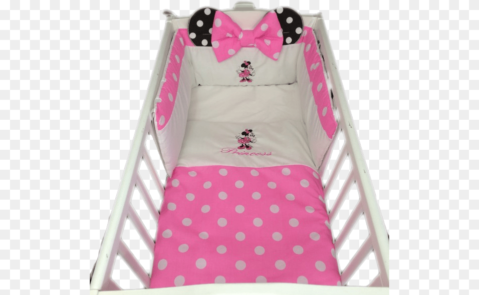 Personalised Girls Cot Crib Set Crib Bedding For Girls Personalised, Furniture, Infant Bed, Bed Free Png