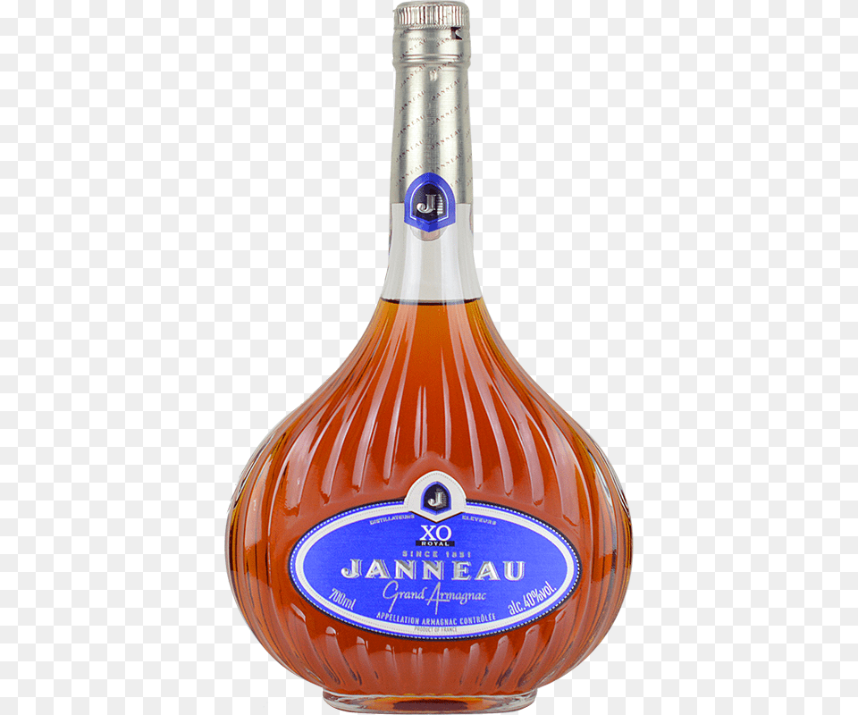 Personalised Janneau Xo Brandy 70cl Janneau Xo Royal Armagnac, Alcohol, Beverage, Liquor, Bottle Free Png Download