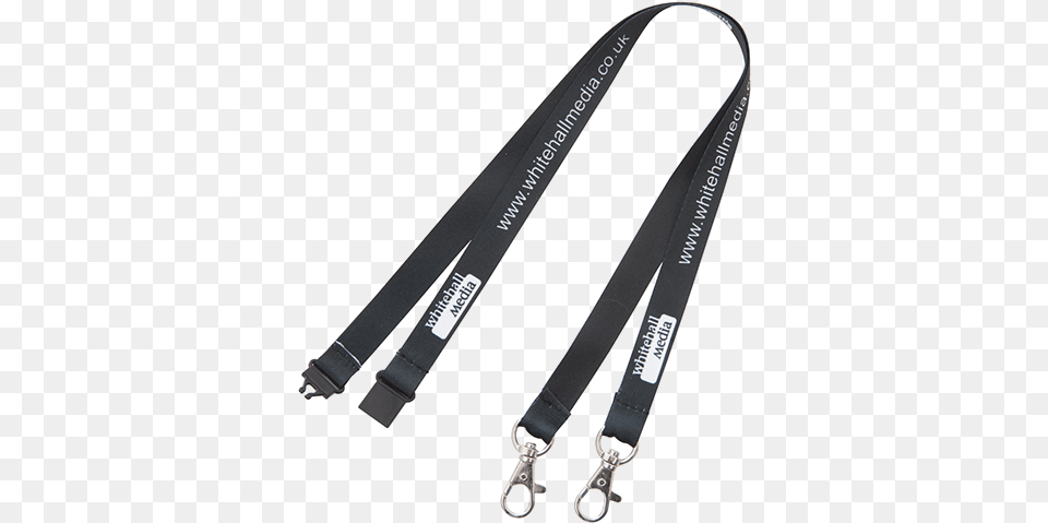 Personalised Lanyards Lanyard With 2 Clips, Accessories, Strap, Belt Png Image