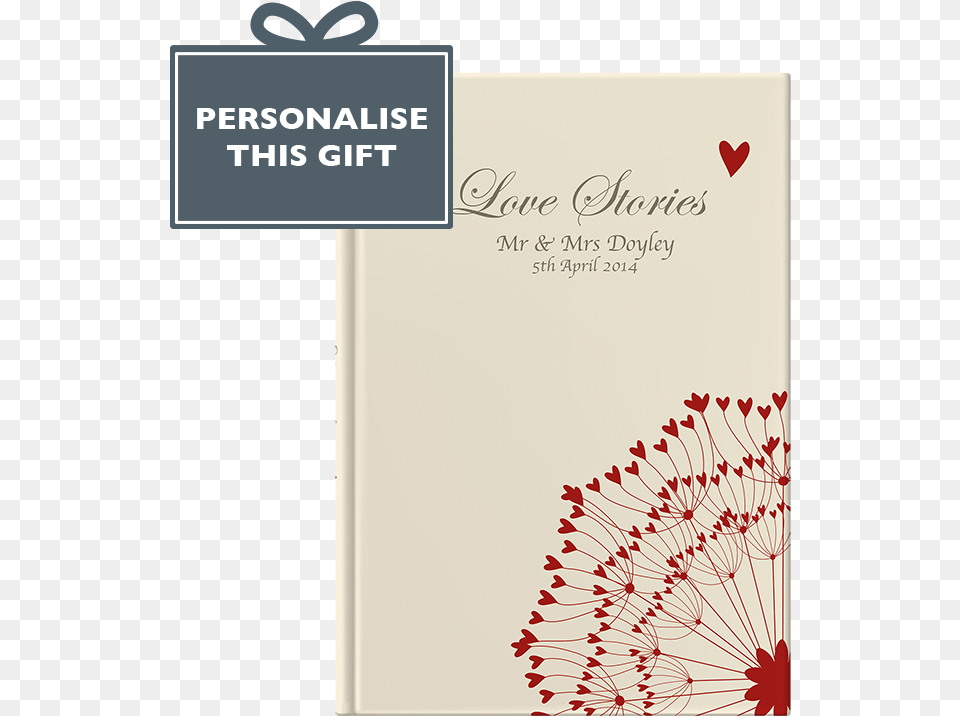 Personalised Love Book, Publication, Flower, Plant, Envelope Free Transparent Png