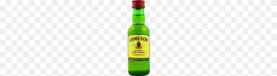 Personalised Miniature Jameson Irish Whiskey Engraved Bottle, Alcohol, Beverage, Liquor, Food Png