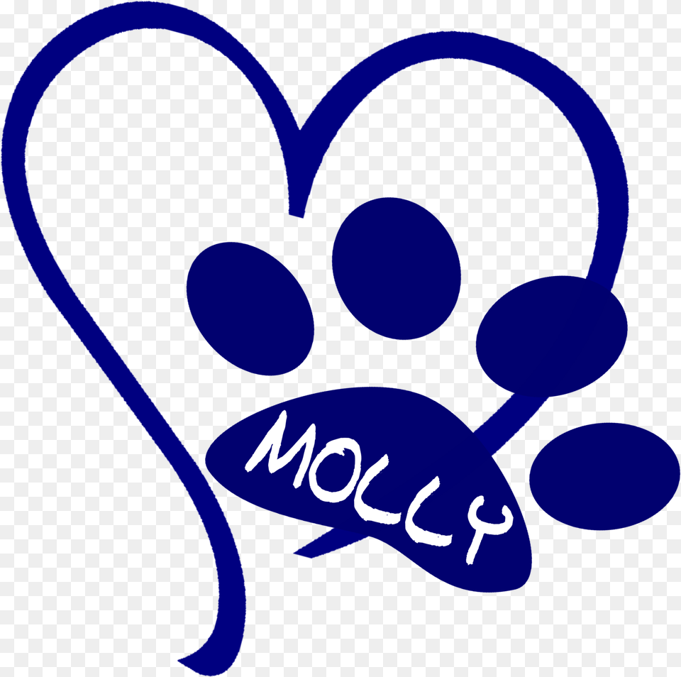 Personalised Paw Car Window Sticker Car Dog Cat Name, Light Free Transparent Png