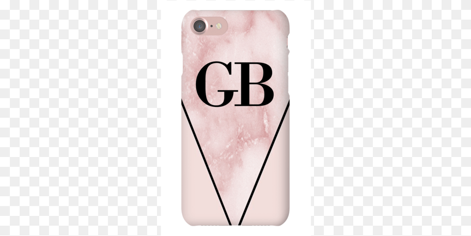Personalised Pink X Rosa Marble Contrast Iphone 7 Case Mobile Phone, Electronics, Mobile Phone, Text Free Png