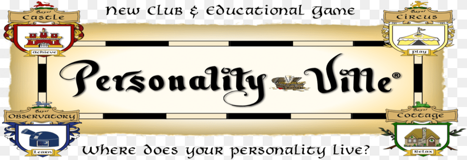 Personality Ville Calligraphy, Text, Logo Free Png Download
