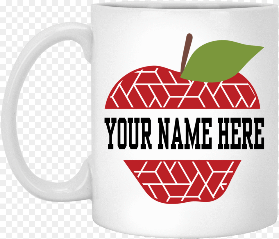 Personalized Apple Teacher Gift Coffee Mug Jack Skellington Nightmare Before Coffee, Cup, Beverage, Coffee Cup Free Transparent Png