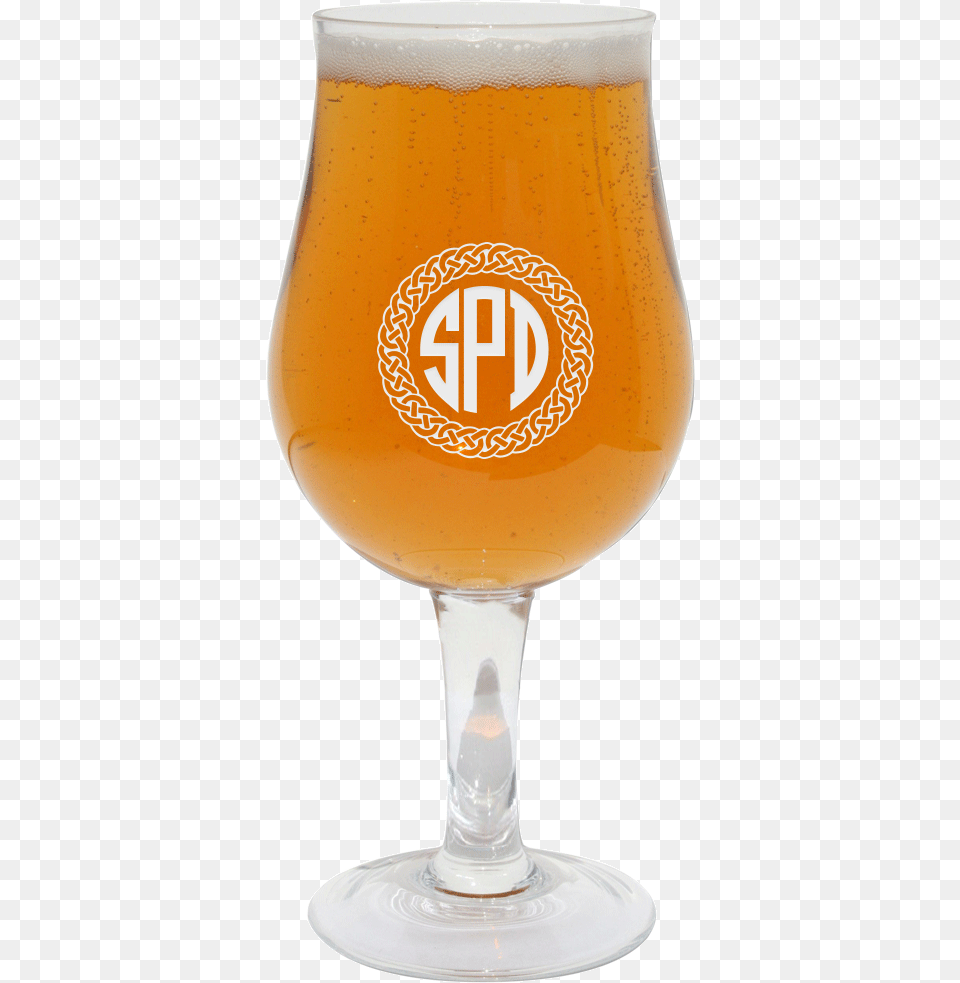 Personalized Celtic Circle Three Letter Monogram Belgian Wheat Beer, Alcohol, Beverage, Glass, Beer Glass Free Png Download