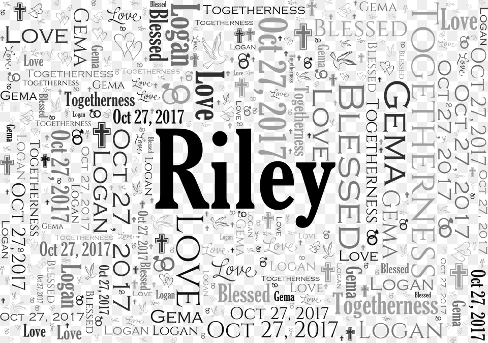 Personalized Family Word Art Tapestry Throw Calligraphy, Blackboard, Text Png Image