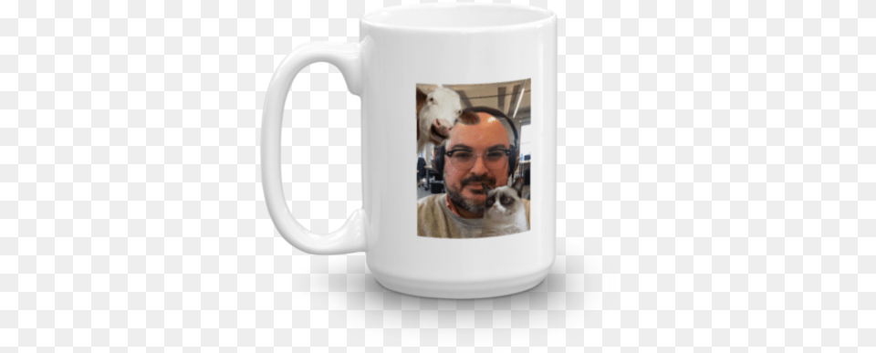 Personalized Funny Coffee Mug Mug, Cup, Beverage, Coffee Cup, Animal Png