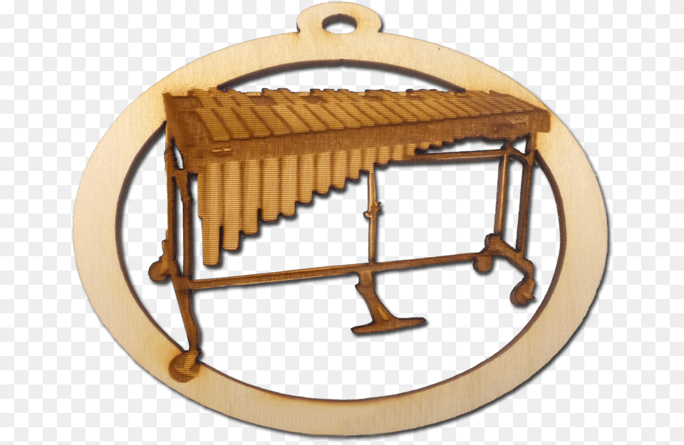 Personalized Marimba Ornament Bronze, Musical Instrument, Xylophone Free Transparent Png