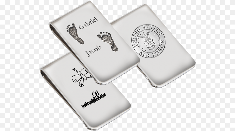 Personalized Memorial Gifts For Men Fingerprint Memorial Jewelry Sterling Silver Money, Platinum Png Image