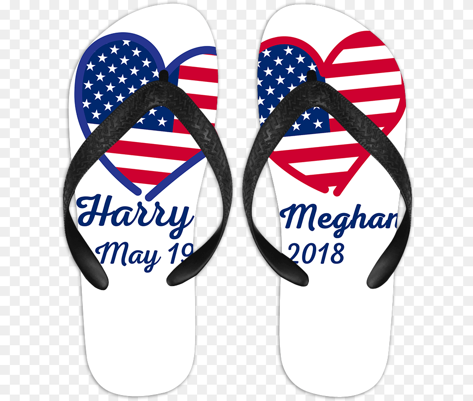 Personalized Name And Date Flip Flops For Women, Clothing, Flip-flop, Footwear Free Transparent Png