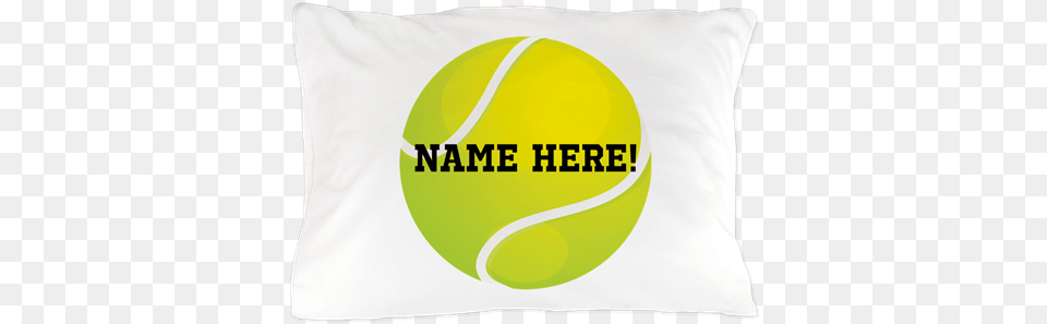 Personalized Tennis Ball Pillow Case Personalized Tennis Ball Throw Blanket, Sport, Tennis Ball, Home Decor, Tape Png Image