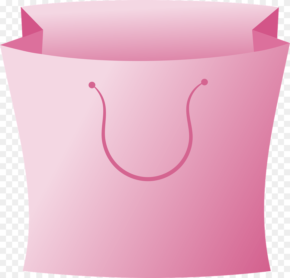 Personalized Tote Bags Pink Shopping Bag Clipart, Tote Bag, Shopping Bag Free Transparent Png