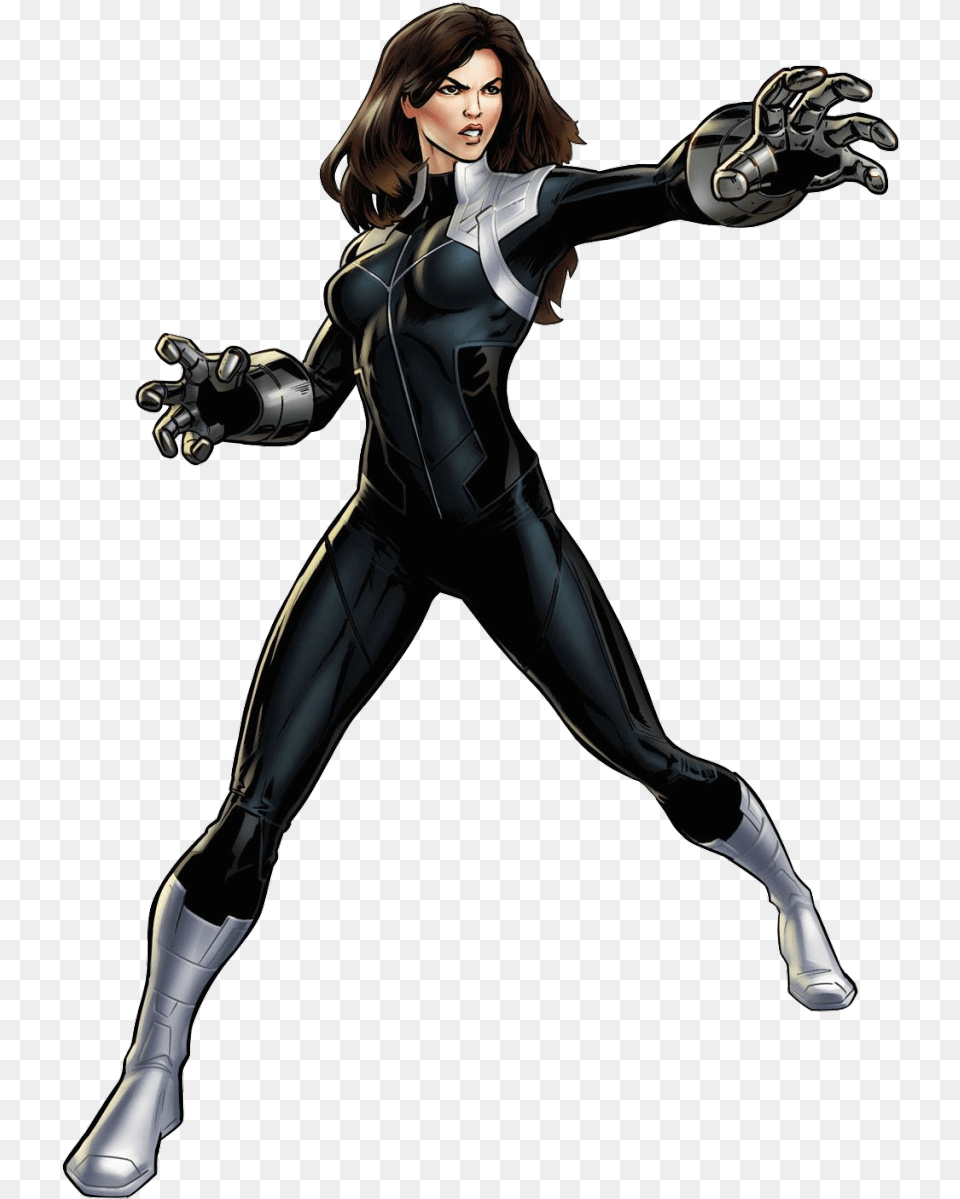 Personally Recruited By Nick Fury Daisy Johnson Codename Marvel Avengers Alliance Quake, Adult, Clothing, Costume, Female Png Image