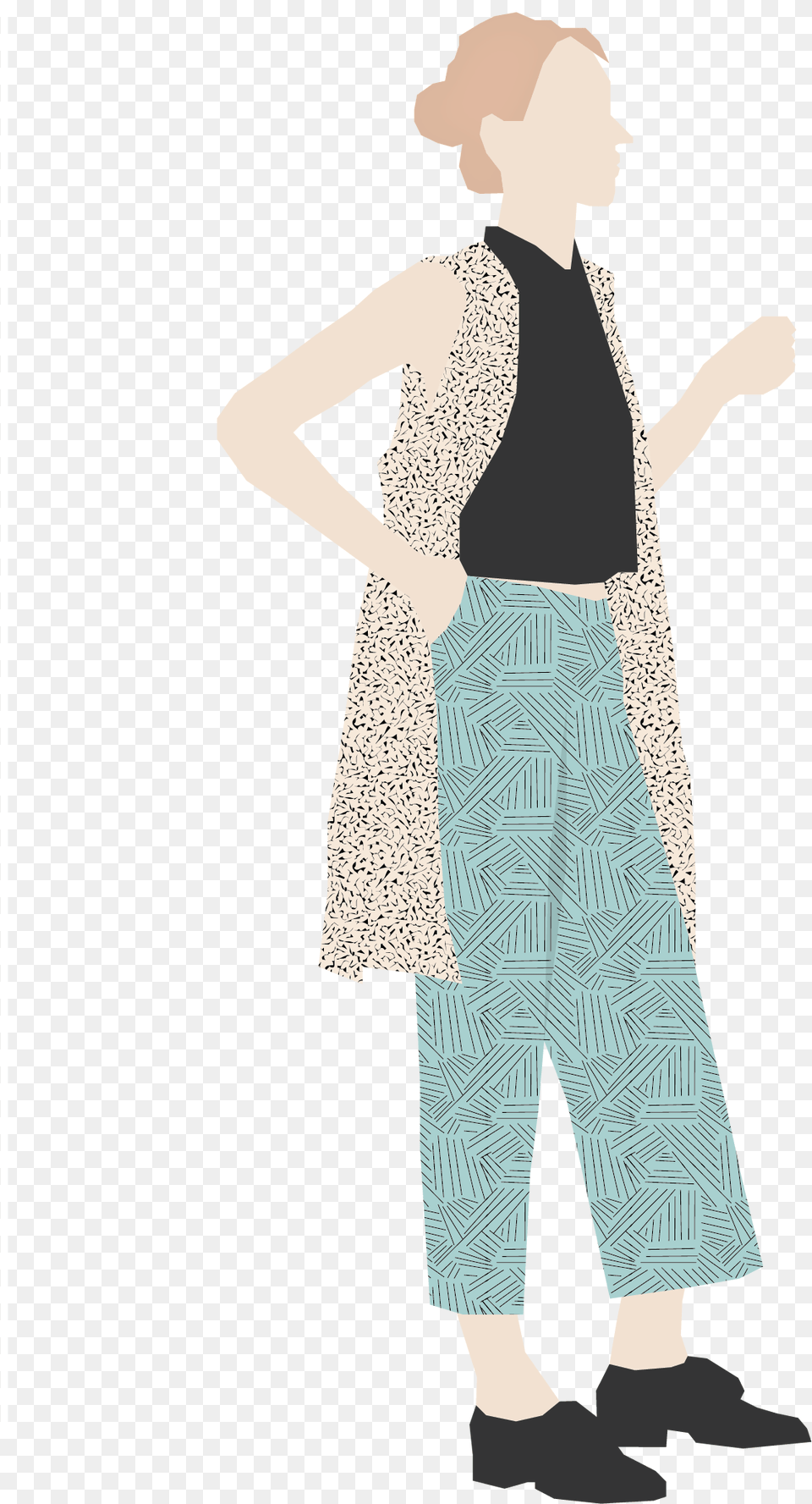 Personas Ilustradas Para Render, Clothing, Pants, Adult, Person Free Png