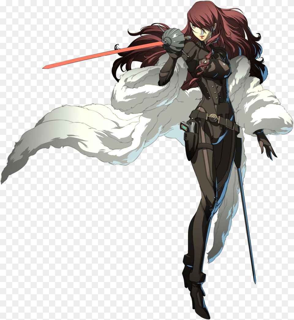 Personas Para Render Blazblue Cross Tag Battle Mitsuru, Book, Comics, Publication, Person Png Image