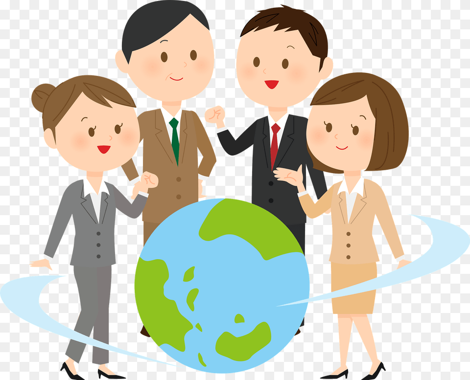 Persons In Global Business Clipart, Baby, Person, Head, Face Free Png Download
