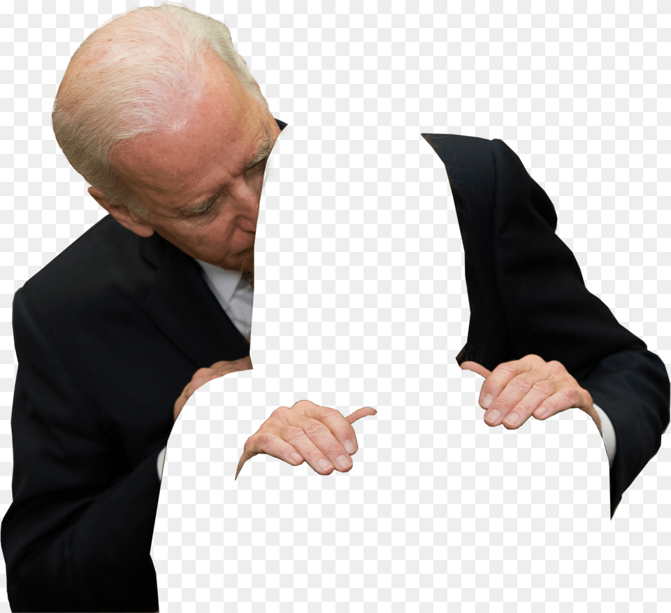 Personthe Joe Biden Creepy Joe Biden Transparent, Body Part, Person, Finger, Hand Free Png