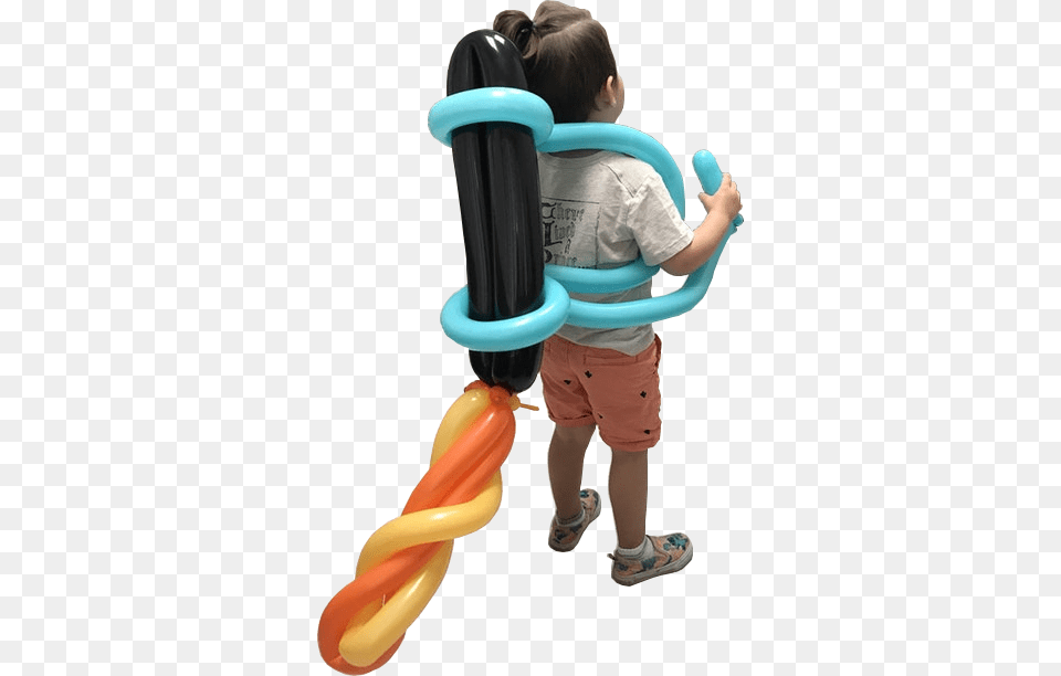 Personthis Boy In A Balloon Jetpack Balloon Jetpack, Clothing, Footwear, Shoe, Child Free Png Download