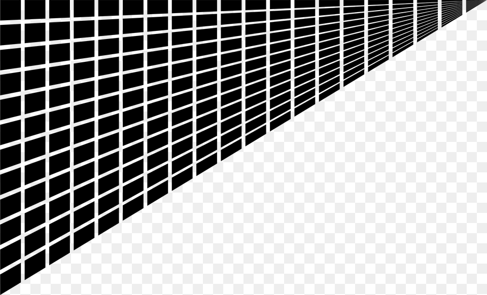 Perspective Grid Vanishing Point Clip Arts Green Plastic Grid For Parking, Gray Free Png