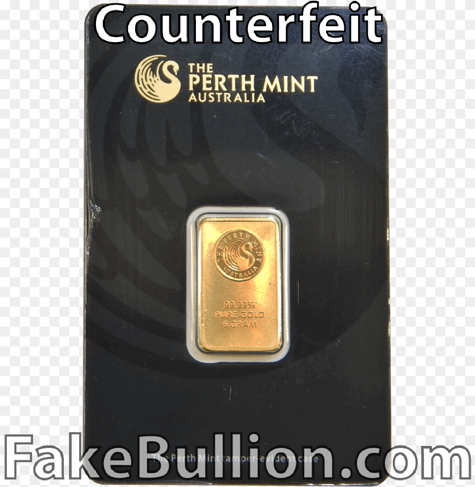 Perth Mint 5 Gram Gold Bar In Black Assay Card Gen 3 Perth Mint Gold Bars Png