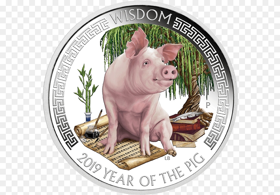 Perth Mint Issues Range Of U0027year The Pigu0027 Coins All Money Pig Gold, Animal, Mammal, Hog, Coin Free Transparent Png