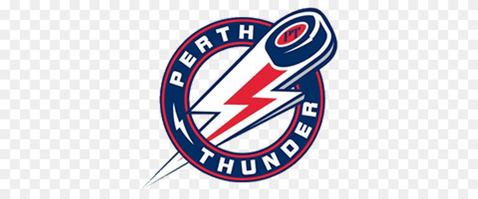 Perth Thunder Logo Transparent, Emblem, Symbol, Can, Tin Png Image