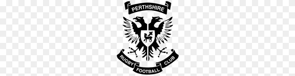 Perthshire Rfc Rugby Logo, Emblem, Symbol, Smoke Pipe Png Image