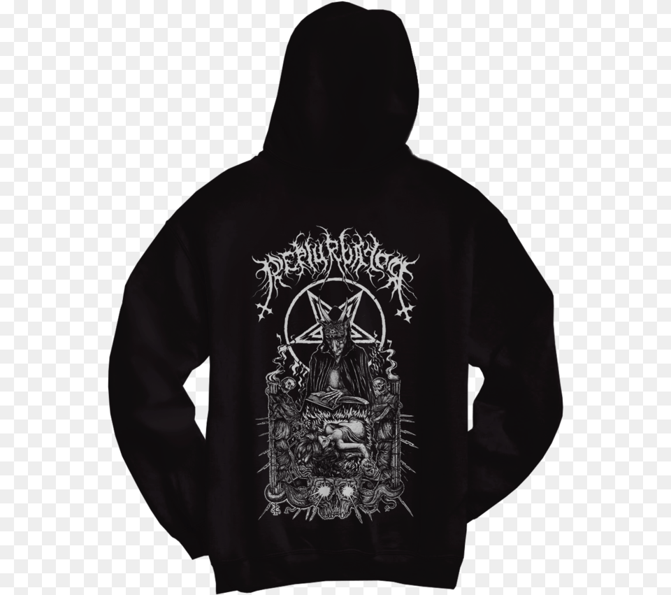 Perturbator Sacrifice Hoodie, Clothing, Hood, Knitwear, Sweater Free Transparent Png