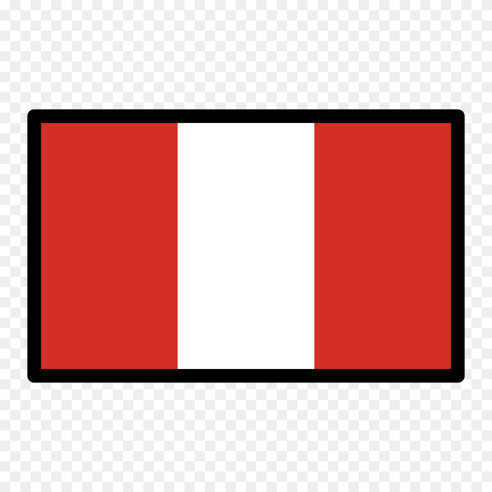 Peru Flag Emoji Clipart, Blackboard Free Png