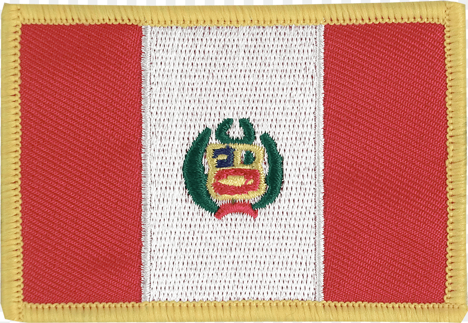 Peru Flag Patch Stitch, Logo, Accessories, Bag, Handbag Png