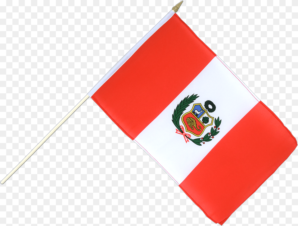 Peru Flag Peru Flag On A Stick Png
