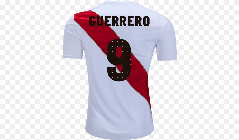 Peru Jersey 2018 Umbro, Clothing, Shirt, T-shirt, Text Png Image
