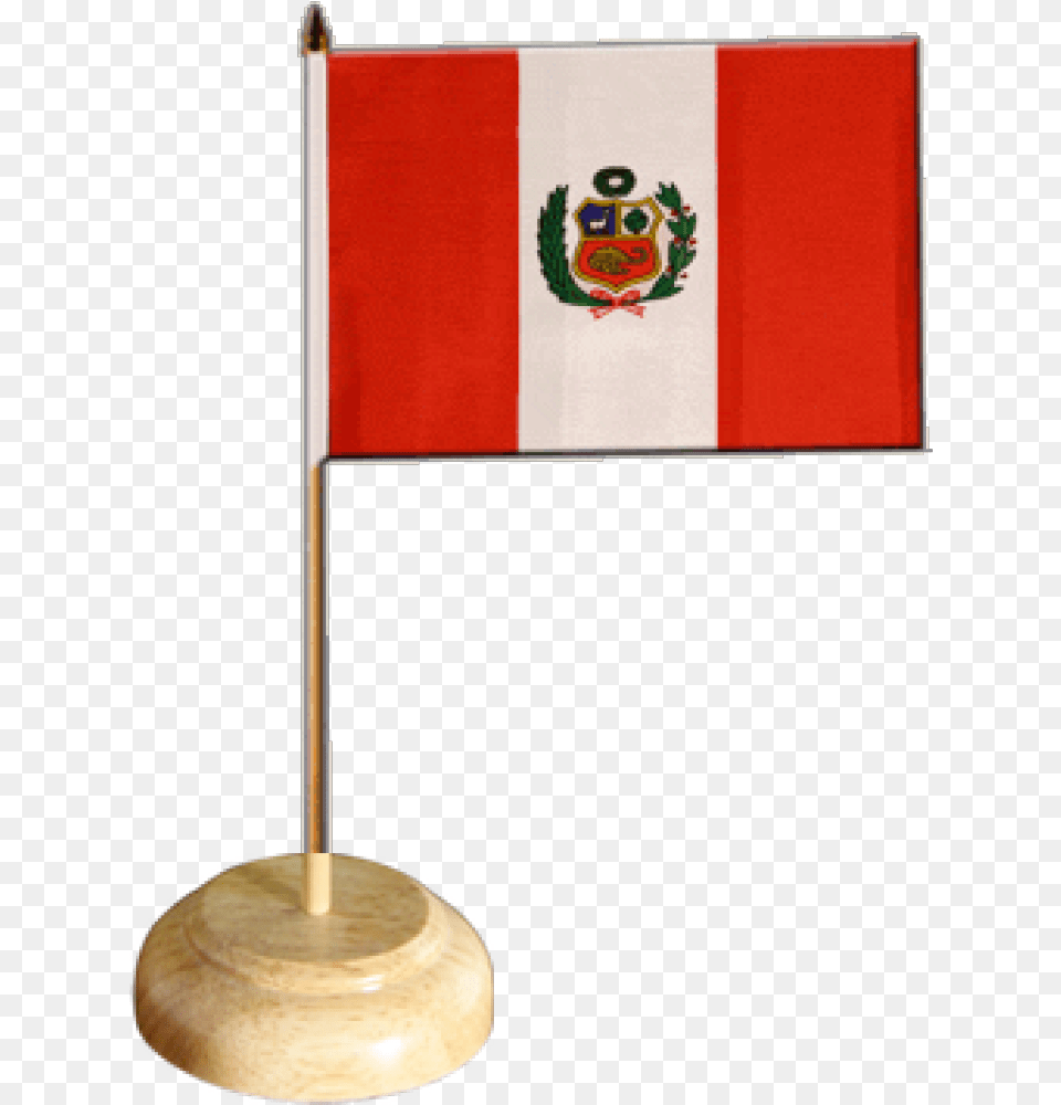 Peru Table Flag Peru Table Flag 10cm X 15cm Full Size Flagpole Free Png Download