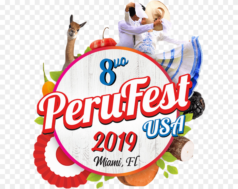 Perufest Logo Illustration, Adult, Male, Man, Person Png Image