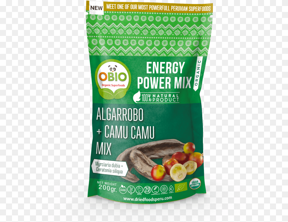 Peruvian Organic Algarrobo Powder With Camu Camu Powder Breakfast Sausage, Advertisement, Poster, Sliced, Weapon Free Png Download