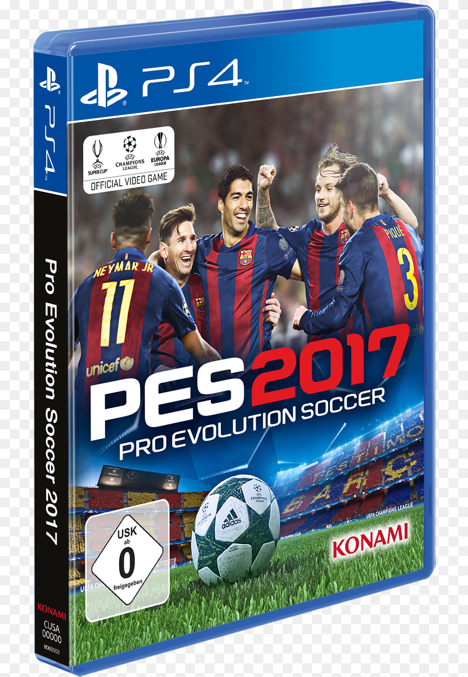 Pes 2017 Xbox One Cover, Sport, Ball, Football, Soccer Ball Free Png Download