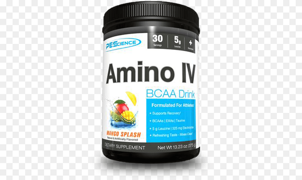 Pes Amino Iv Premium Bcaa Eaa System Pescience Amino Iv Cotton Candy, Herbal, Herbs, Plant, Gas Pump Png Image