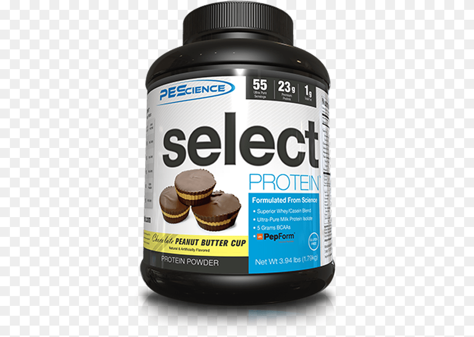 Pes Select Protein Select Protein Chocolate Cupcake, Food, Sweets, Can, Tin Free Png