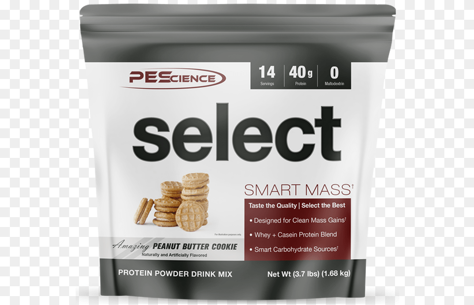 Pescience Select Smart Mass Protein Pescience Select Smart Mass Servings, Bread, Cracker, Food Free Png Download