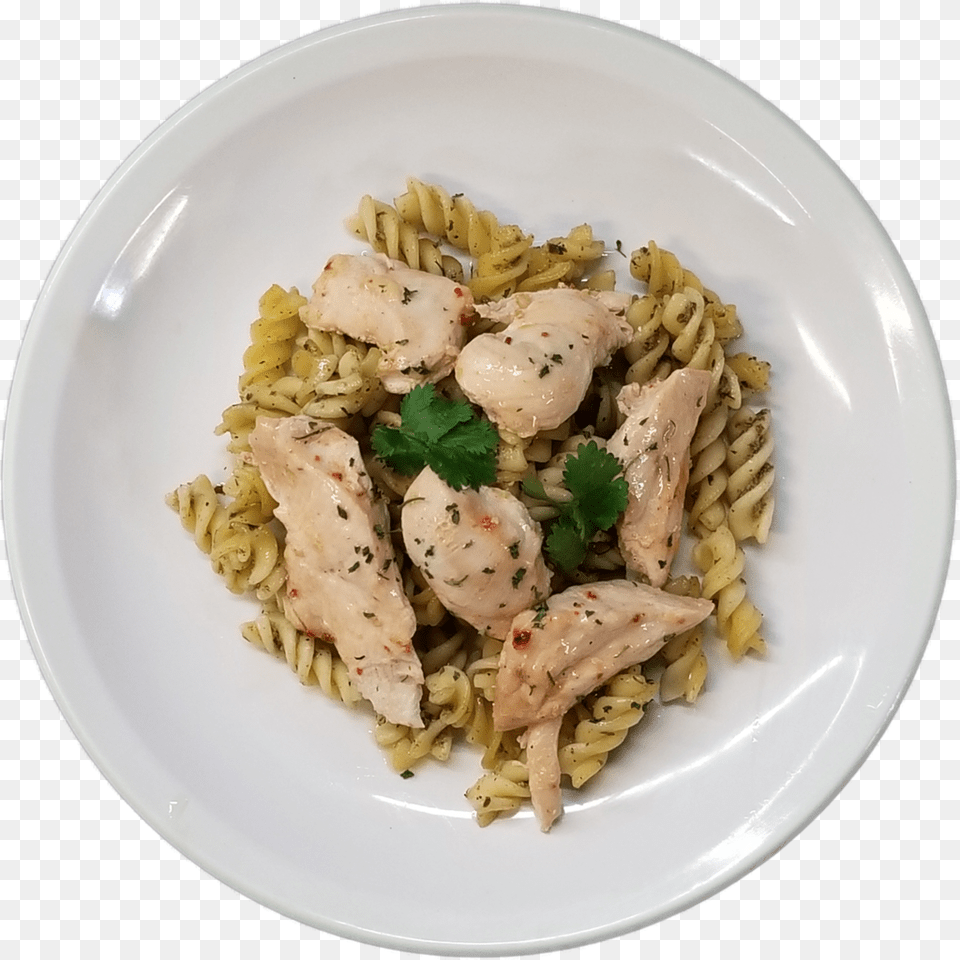Pesto Whole Wheat Pasta With Chicken Amp Vegetables Side Dish, Food, Food Presentation, Plate, Meal Free Transparent Png