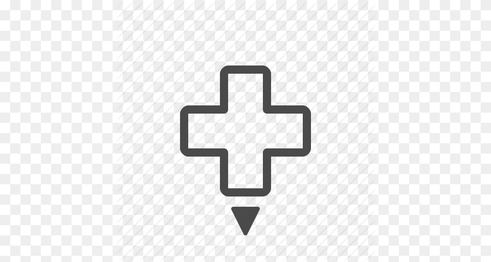 Pet Control Please D Pad Down Button, Cross, Symbol Free Png