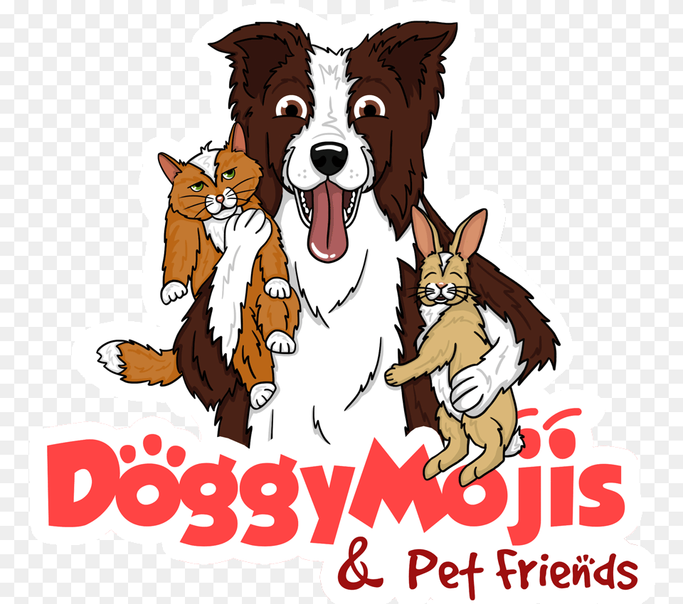 Pet Emoji Creator For Dogs Cats Birds Emoji Dogs, Book, Comics, Publication, Animal Free Png