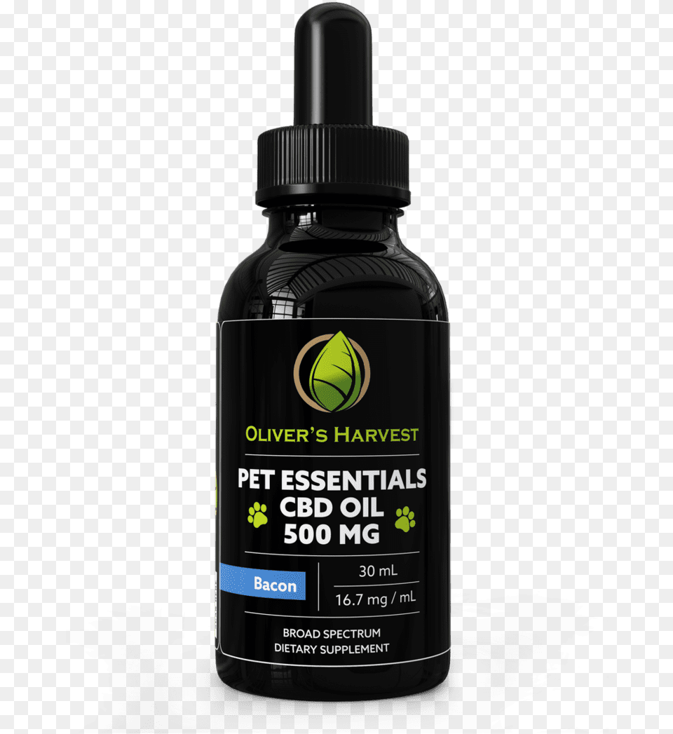 Pet Essentials Bacon Flavored Cbd Oil 1 Oliver S Harvest Lush Spray, Bottle, Cosmetics, Perfume Free Transparent Png