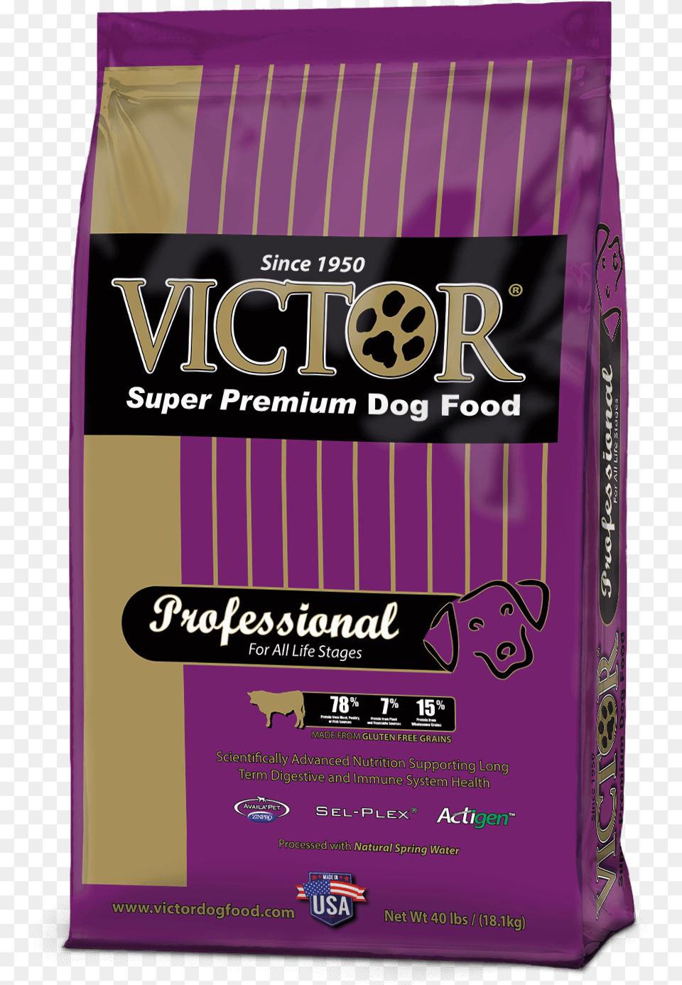 Pet Extravaganza Victor Dog Food Purple Bag, Book, Publication Png