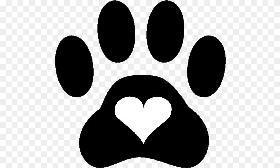 Pet Friendly Apartment Homes Dog Paw Print With Heart, Symbol Free Png