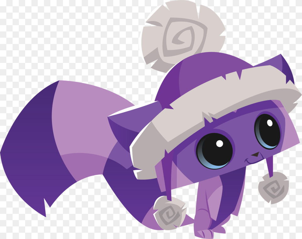 Pet Lemur Cartoon, Purple, Animal, Fish, Sea Life Free Png