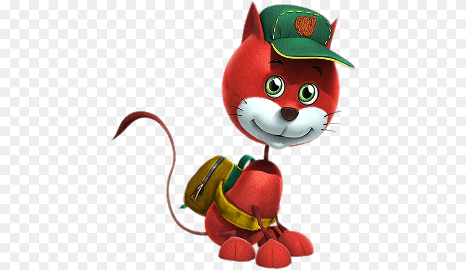 Pet Pals Holly The Cat With Backpack Cartoon Png